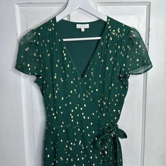 SEZANE Robe Armelle Maxi Wrap Dress Style-Hunting W1480 Sz 36 FR or 4 US - Picture 4 of 14